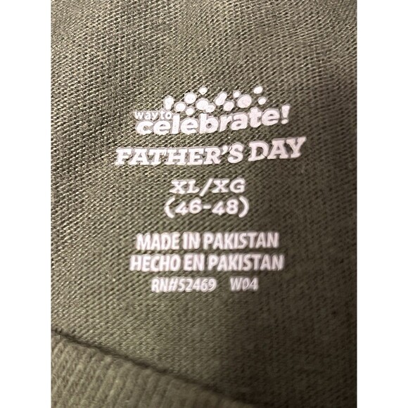 Dad The Toughest Job You'll‎ Ever Love Men's Graphic T-Shirt, Green Size XL - Picture 7 of 8